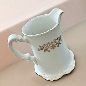 Homer Laughlin Hudson Vintage Creamer Milk Pitcher Floral 1908-1920